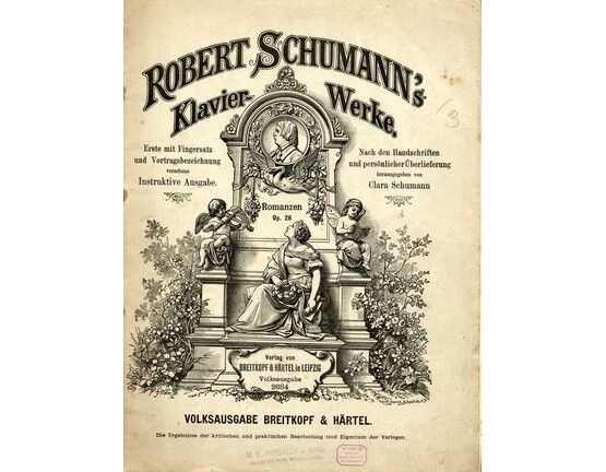 5599 | Robert Schumann's Klavier Werke - Three Romances - Op. 28 - Piano Solo