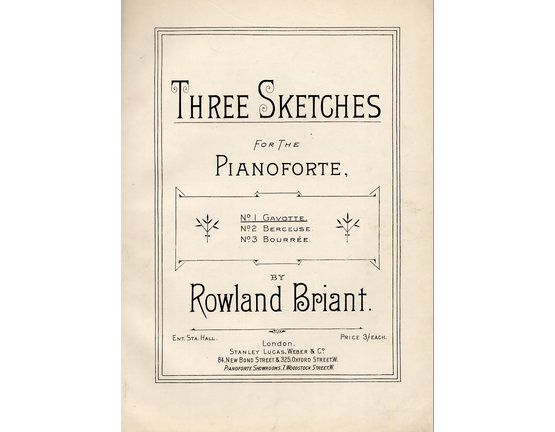 5626 | No.1, Gavotte from three sketches