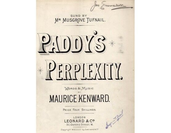 5633 | Paddy's Perplexity - Song