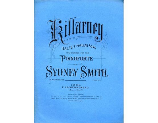 5734 | Killarney (Balfe's popular song)