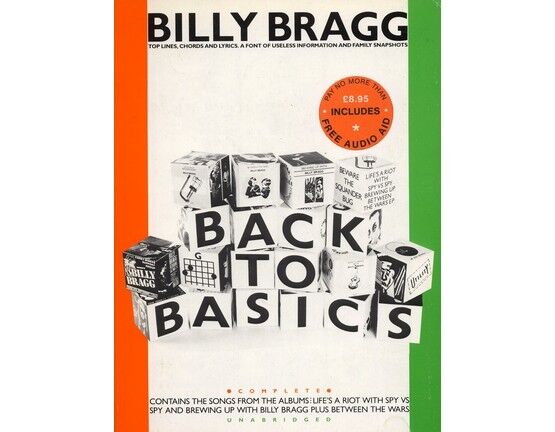 5743 | Back to Basics with Billy Bragg, top lines, chords and lyrics, includes family snapshots