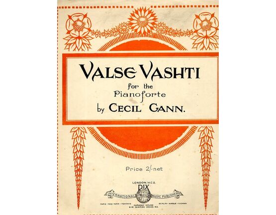 5743 | Valse Vashti - For the Pianoforte