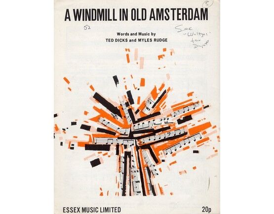 5745 | A Windmill in Old Amsterdam  - Song
