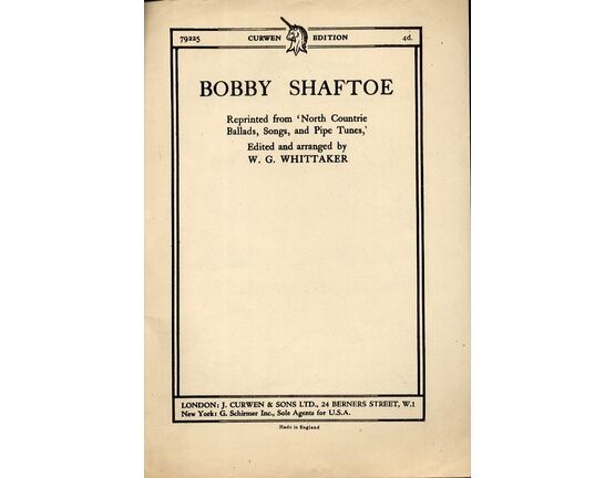 575 | Bobby Shaftoe - Reprinted from 'North Country Ballads'