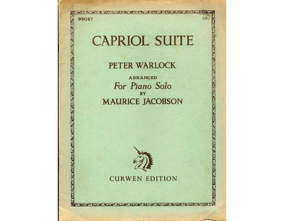 575 | Capriol Suite - Piano Solo - Curwen Edition No. 99087