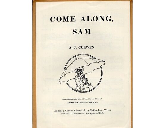 575 | Come Along Sam  - Plantation Dance - Curwen Edition No. 9151