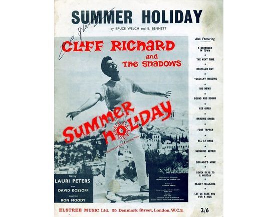 5829 | Summer Holiday, from "Summer Holiday"  - Featuring Cliff Richard