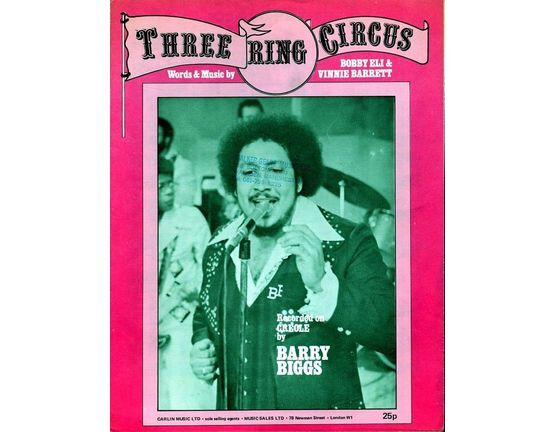 5831 | Three Ring Circus - Recorded on Creole Records by Barry Biggs