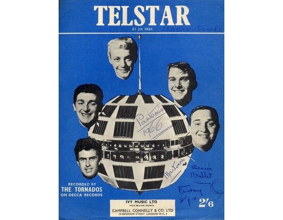 5839 | Telstar - The Tornados - Piano Solo
