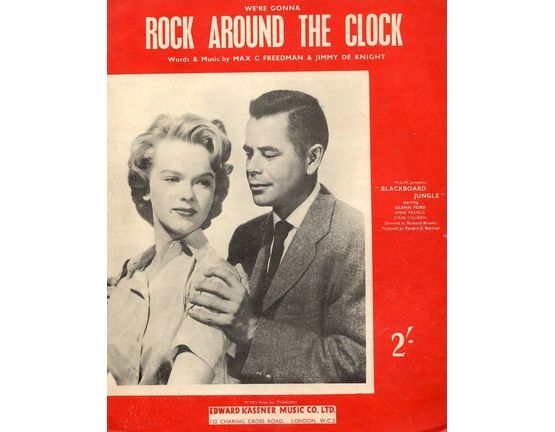 5842 | Rock Around The Clock (We're Gonna) Glenn Ford, Anne Francis in the Blackboard Jungle