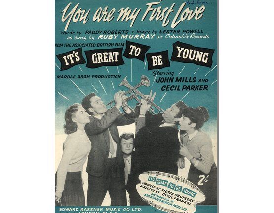 5842 | You Are My First Love - From "It's great to be young" - John Mills - As Sung by Ruby Murray