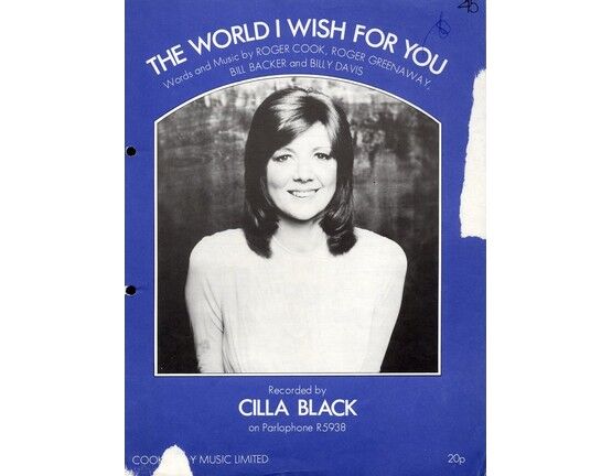 5845 | The World I Wish for You - Cilla Black