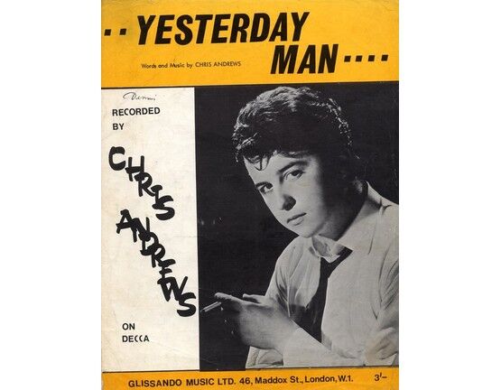 5856 | Yesterday Man - featuring Chris Andrews