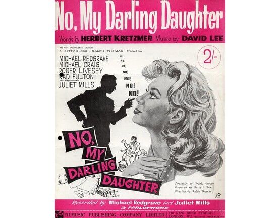 5861 | No my Darling Daughter - From the Film "No my Darling Daughter"