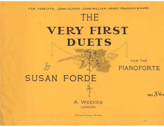 5885 | The Very First Duets for the pianoforte