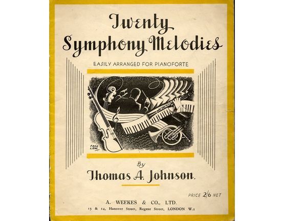 5885 | Twenty Symphony Melodies easily arranged for pianoforte - Book 1