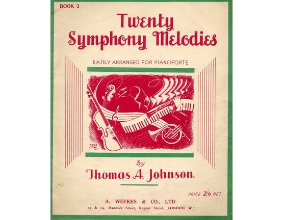 5885 | Twenty Symphony Melodies easily arranged for pianoforte - Book 2