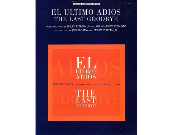 5892 | El Ultimo Adios / The Last Goodbye - Original Sheet Music Edition