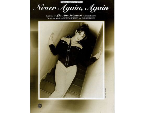 5892 | Never Again, Again - Featuring Lee Ann Womack - Original Sheet Music Edition