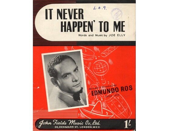 5913 | It Never Happen' to me - Featuring Edmundo Ros