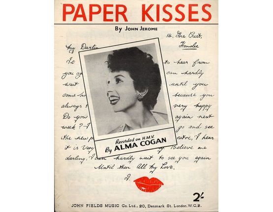 5913 | Paper Kisses - featuring  Alma Cogan