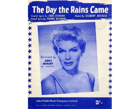 5913 | The Day the Rains Came - Featuring Jane Morgan