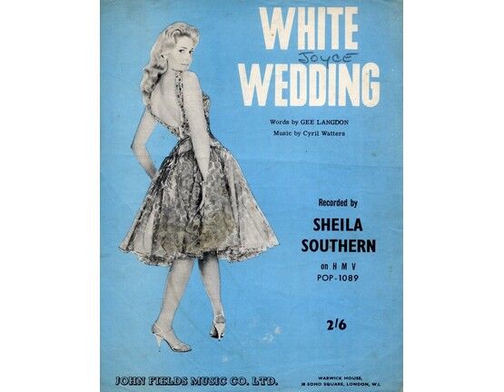 5913 | White Wedding - Recorded  Sheila Southern