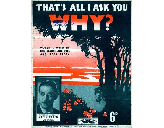 5915 | Copy of Copy of Thats All I Ask You Why?, featured and broadcast by Van Straten
