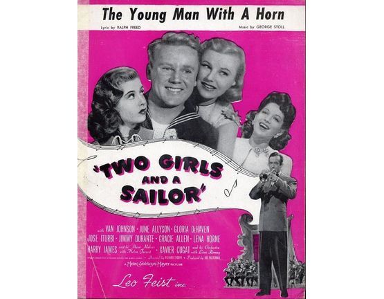 5932 | The Young Man With A Horn - Featured by Harry James and his Orchestra - From the M-GM Production "Two Girls And A Sailor"