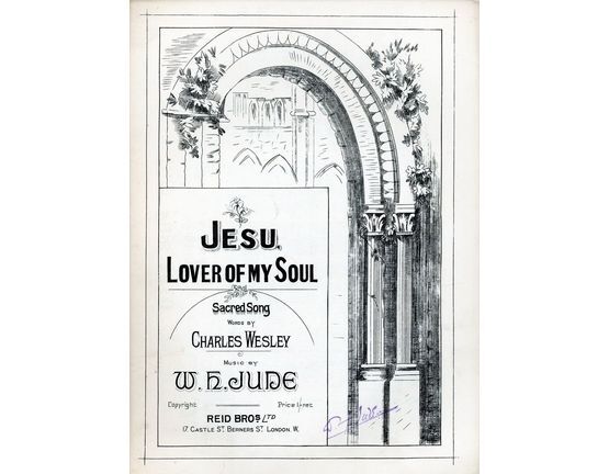 5953 | Jesu, Lover of My Soul - key of E flat