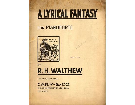 5957 | A Lyrical Fantasy for Pianoforte