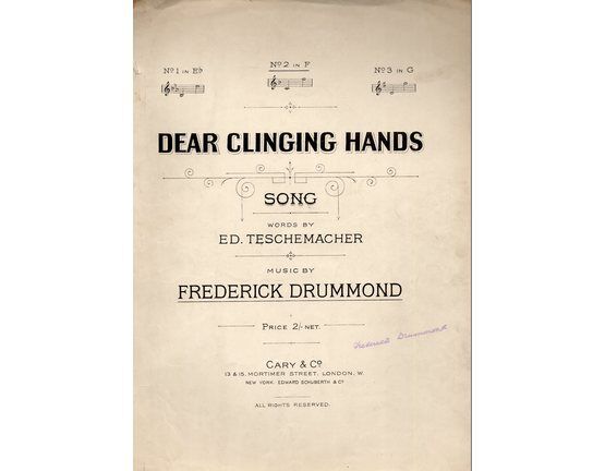 5957 | Dear Clinging Hands, No. 2 in F
