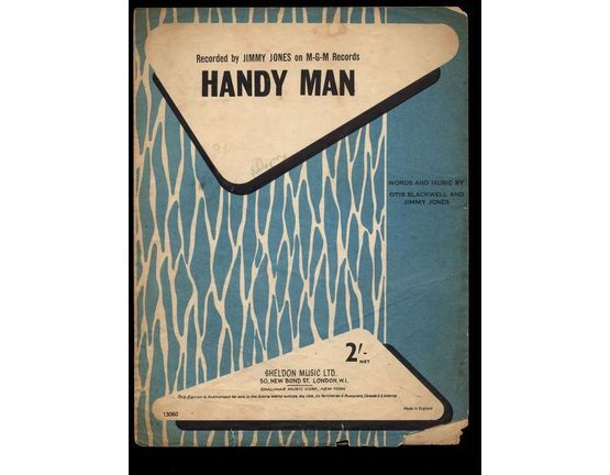 5984 | Handy Man - Recorded by Jimmy Jones