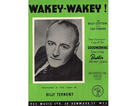 5999 | Wakey Wakey - Song - Featuring Billy Ternent - The Tune of Butlin Holiday Camps