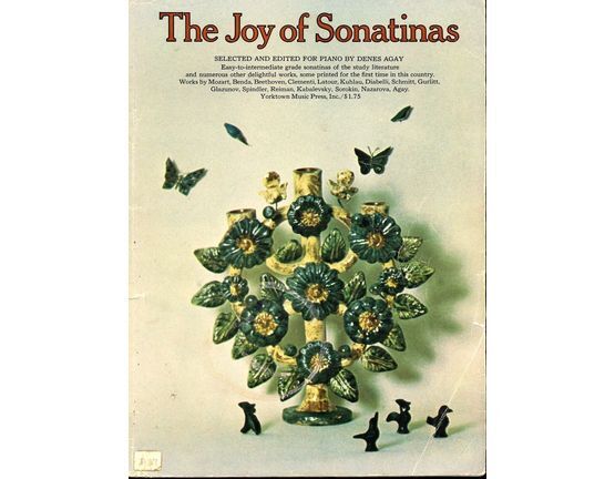 6035 | The Joy of Sonatinas - Easy to intermediate grade sonatinas of the study literature and numerous other delightful works - For Piano Solo