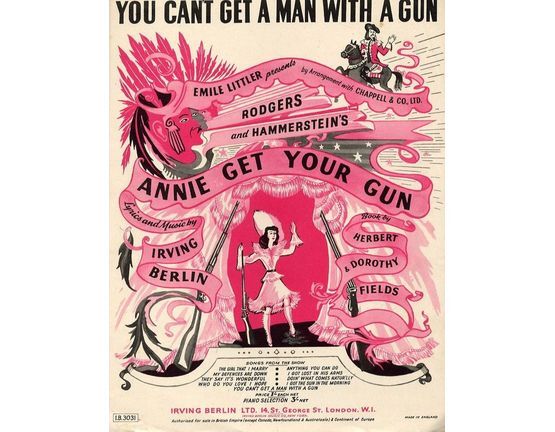 6083 | You Can't Get a Man with a Gun -  from "Annie Get Your Gun"