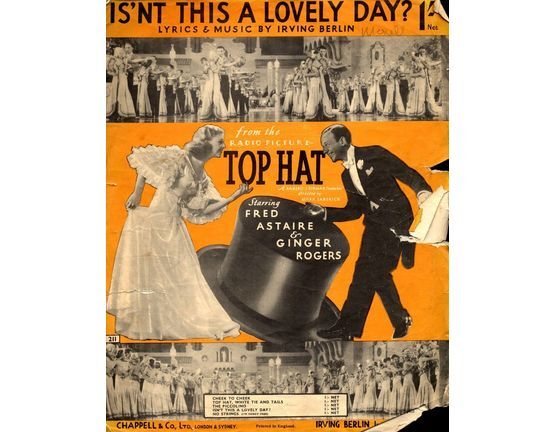 6084 | Isn't This a Lovely Day - from "Top Hat"