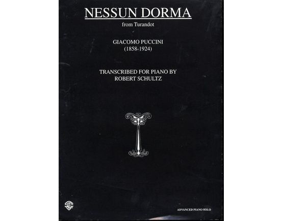 6089 | Nessun Dorma from Turandot - Transcribed for Piano (Advanced Piano Solo)