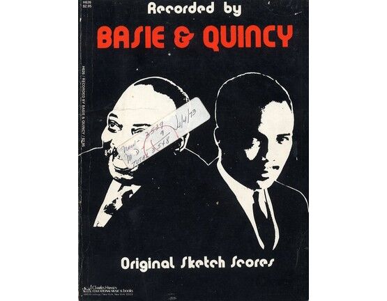 6096 | Basie and Quincy - Original Sketch Scores