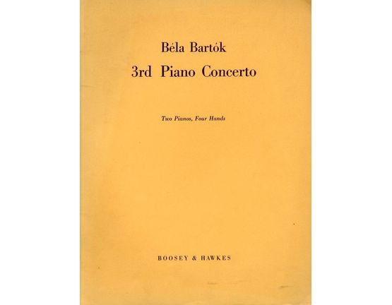 6099 | 3rd Piano Concerto - Two Pianos, Four Hands