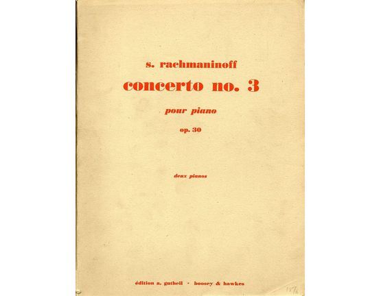 6099 | Concerto No. 3 - Pour Deux Piano - Op. 30