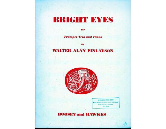 6105 | Bright Eyes - For Trumpet Trio and Piano - With Seperate Parts For Each Instrument