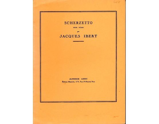 6111 | Ibert - Scherzetto pour Piano