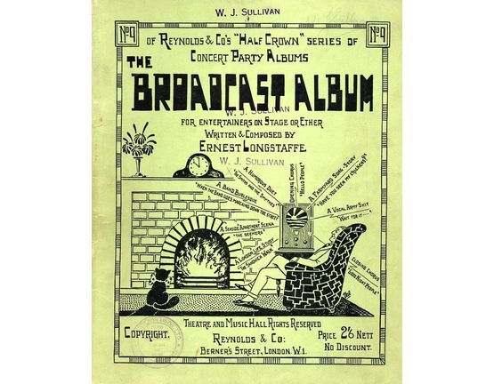 6124 | Reynold's & Co. Concert Party Album No. 9. The Broadcast Album for Entertainers on Stage or Ether