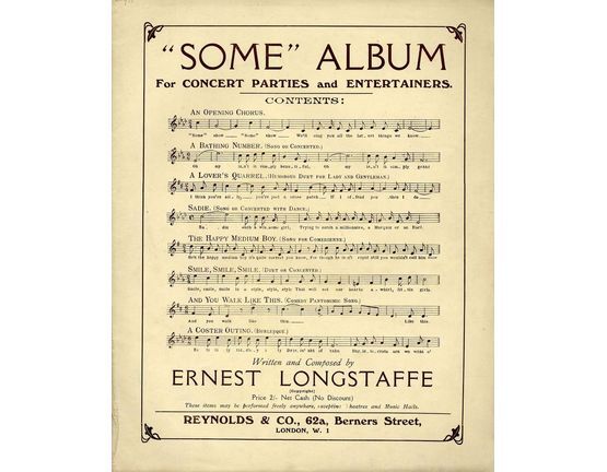 6124 | ''Some'' Album for Concert Parties and Entertainers