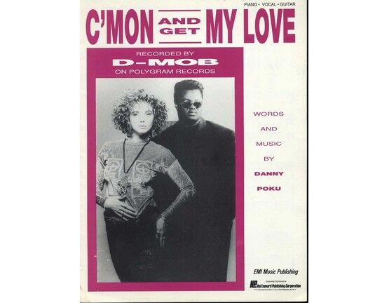 6139 | C'mon and get my Love - Featuring D-Mob - Piano - Vocal - Guitar