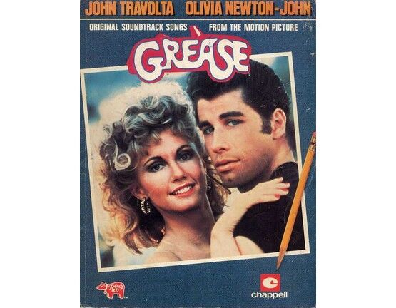 6142 | Grease - Original Soundtrack Songs from the Motion Picture - Featuring John Travolta & Olivia Newton John