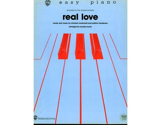 6142 | Real Love - Recorded by the Doobie Brothers - Easy Piano
