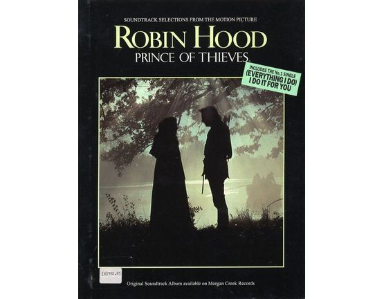 6142 | Robin Hood Prince of Thieves - Soundtrack Selection from the Motion Picture - For Piano with Guitar chord symbols