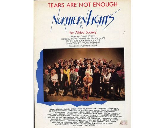 6142 | Tears are not Enough - Featuring Northern Lights for Africa Society
